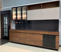 Кухня у сучасному стилі ДСП Cliff Egger Фурнітура Blum Muller