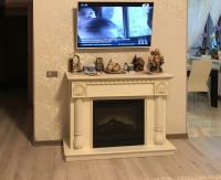 Камін масив ясена