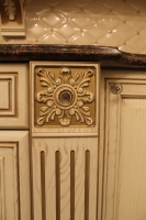 Кухня класика біла з патиною