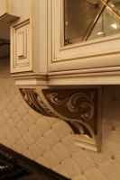 Кухня класика біла з патиной