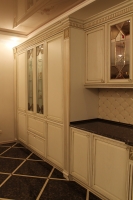 Кухня класика біла з патиною