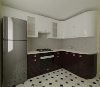 Глянцева кухня