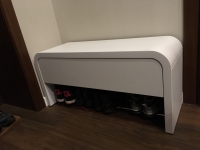 Банкетка з круглими кутами