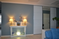  Шафа купе дзеркало-скло